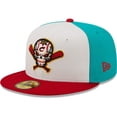 thumbnail image 1 of Men's New Era White/Red Veleros de Columbus Copa De La Diversion 59FIFTY Fitted Hat, 1 of 5