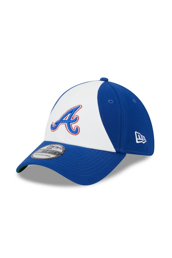 Men's New Era White Atlanta Braves 2023 City Connect 39THIRTY Flex Hat