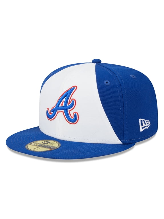 Men's New Era White/Royal Atlanta Braves 2023 City Connect 59FIFTY Fitted Hat