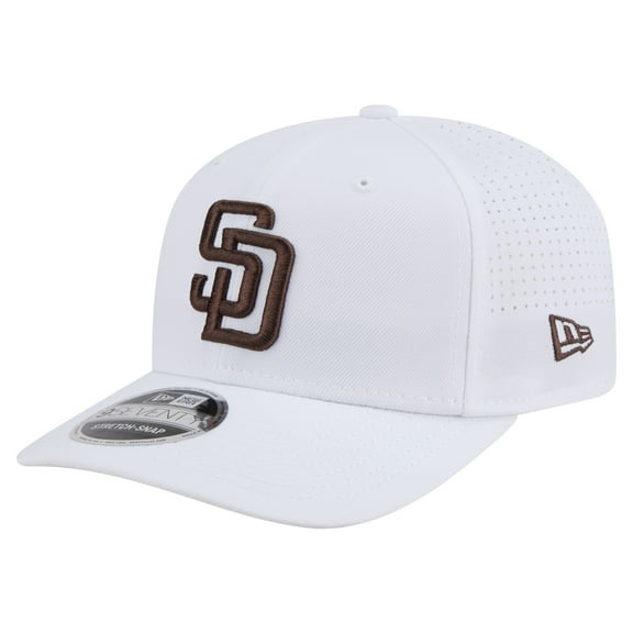 Men's New Era White San Diego Padres COOLERA 9SEVENTY Adjustable Hat