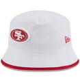 thumbnail image 1 of Men's New Era  White San Francisco 49ers 2025 NFL Training Camp Stretch Bucket Hat, 1 of 5