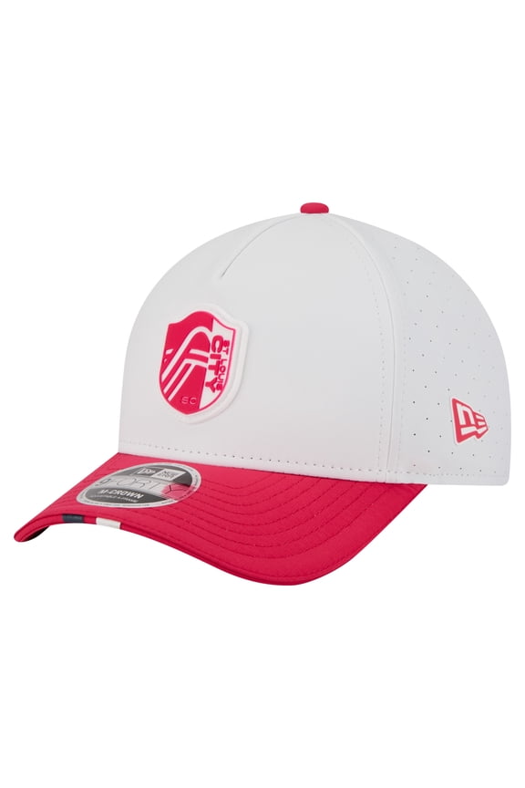 Men's New Era White St. Louis CITY SC 2026 MLS Kick Off 9FORTY M-Crown A-Frame Adjustable Hat
