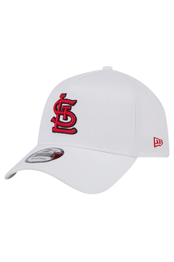 Men's New Era White St. Louis Cardinals TC A-Frame 9FORTY Adjustable Hat