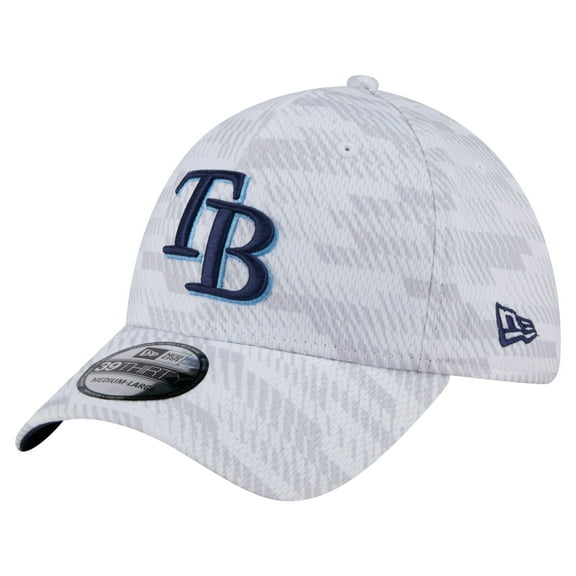 Men's-New Era White Tampa Bay Rays Graded 39THIRTY Flex Hat