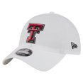 thumbnail image 1 of Men's New Era White Texas Tech Red Raiders Active Ripstop 9TWENTY Adjustable Hat, 1 of 5