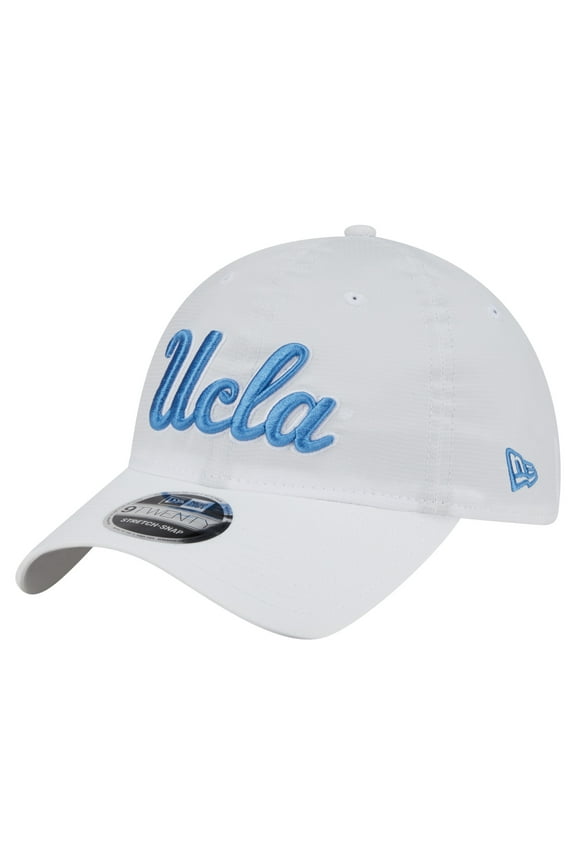 Men's New Era White UCLA Bruins Active Ripstop 9TWENTY Adjustable Hat