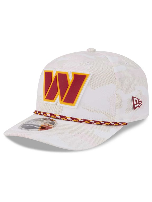 Men's New Era White Washington Commanders Camo Rope 9SEVENTY Adjustable Hat