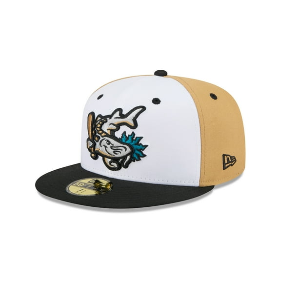 Men's-New Era  White West Michigan Whitecaps Theme Nights 59FIFTY Fitted Hat