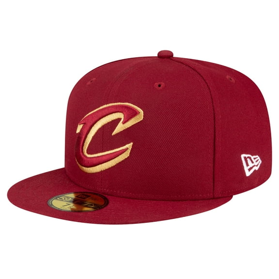 Men's New Era Wine Cleveland Cavaliers 59FIFTY Fitted Hat