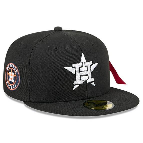 Men's New Era x Alpha Industries Black Houston Astros 59FIFTY Fitted Hat