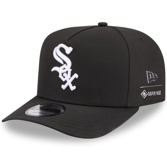 Men's New Era x GORE-TEX Black Chicago White Sox A-Frame 9FIFTY Adjustable Hat