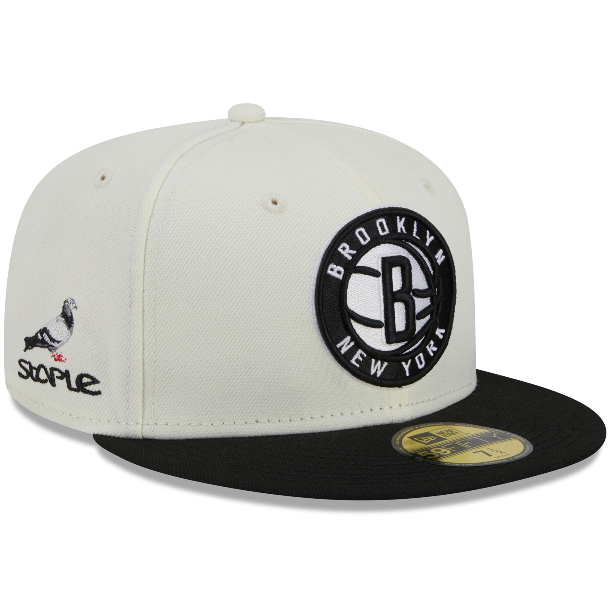 Mens New Era x Staple CreamBlack Brooklyn Nets NBA x Egypt