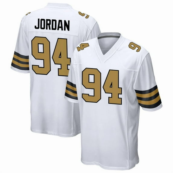 Men's New Orleans Jordan 94 White Alternate Stitched T-Shirts Sports Player Game Top, 3X-Large