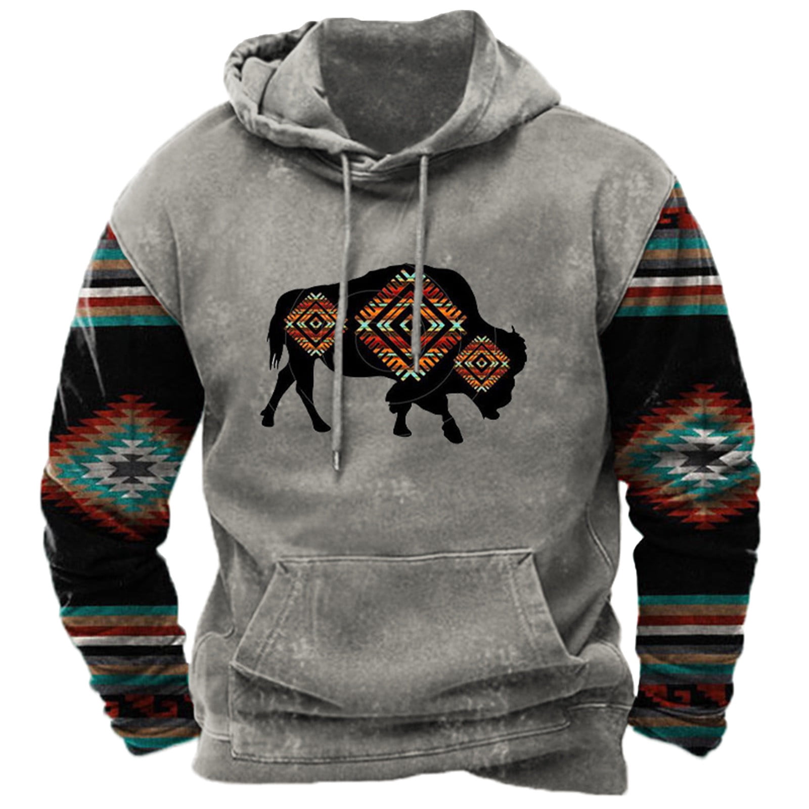 Men s New Pure Cotton And Hemp Hooded Sweatshirt Comfortable