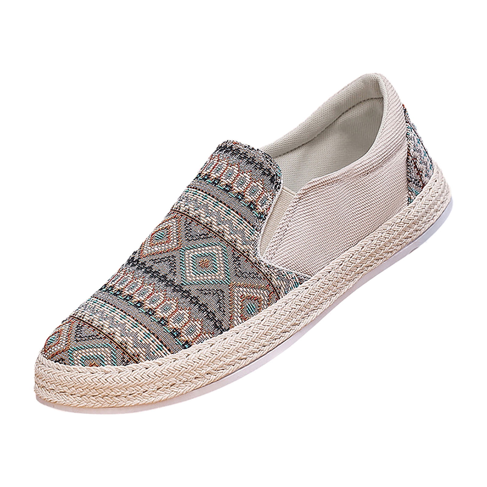 Mens extra wide canvas slip on shoes hot sale