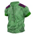 Men's New Street Photography Style European And Sports Short Sleeved