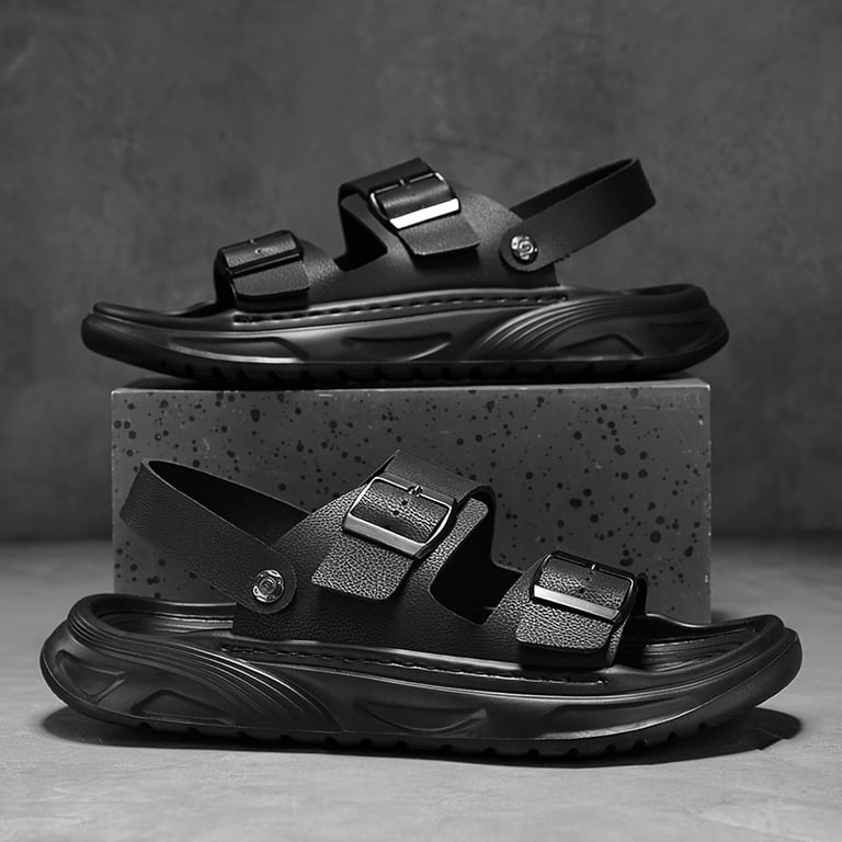 WIND AND SEA ✖️ SLIPPER BLK size10 Men's New Summer Outdoor Casual Thick-Soled Anti-Slip Wear