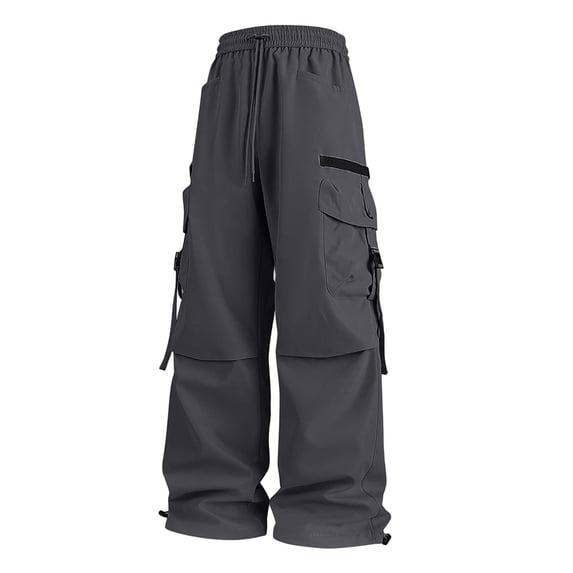 Men's New Work Pants Trend Loose Straight Casual Sweatpants