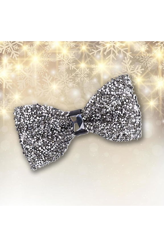 Men's New Year's Eve Party Suit Rhinestone Bow Tie Wedding Groomsmen Formal Bow Tie Beauty Hair Ties Computer Wire Ties Men Ties Gentle Hair Ties Silk Ties Light Ties for Men Ti-84 plus C Edition Fall