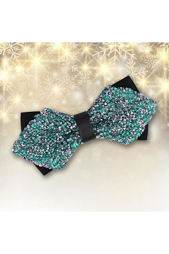 Men's New Year's Eve Party Suit Rhinestone Bow Tie Wedding Groomsmen Formal Bow Tie Ti-30 Ornament Ties Metal Zip Ties Heavy Duty Extension Cord Ties Ties Family Ties Season 1 Zipper Ties Ties for Men