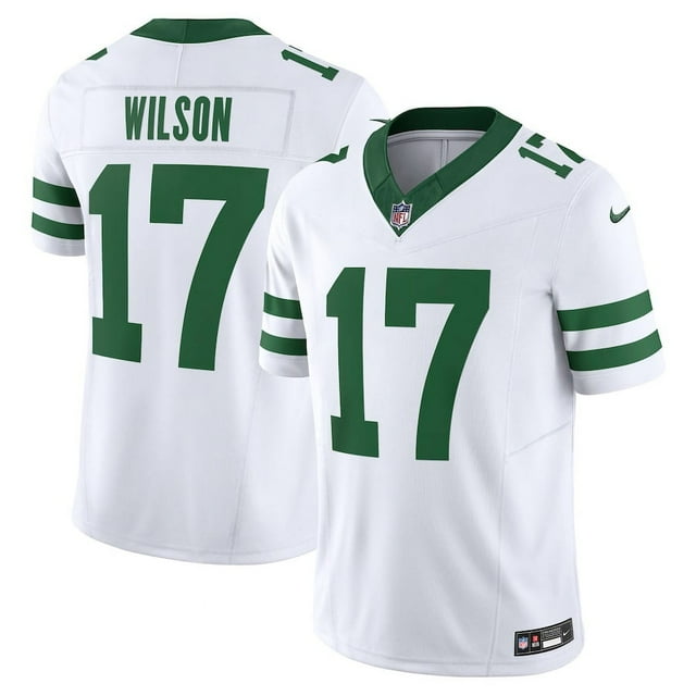 Men's New_York_Jets Garrett Wilson White Vapor F.U.S.E. Limited Jersey ...