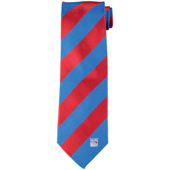 Men's New York Rangers Regiment Woven Silk Tie