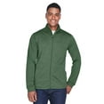 thumbnail image 1 of Men's Newbury Colorblock Mélange Fleece Full-Zip - FOREST/ FORST HT - 4XL, 1 of 2