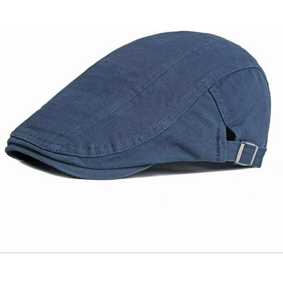 Men's Newsboy Cap Ivy Cotton Flat Hat Adjustable Cabbie Driving Hats Gatsby Irish Hunting Beret Caps 1Pack