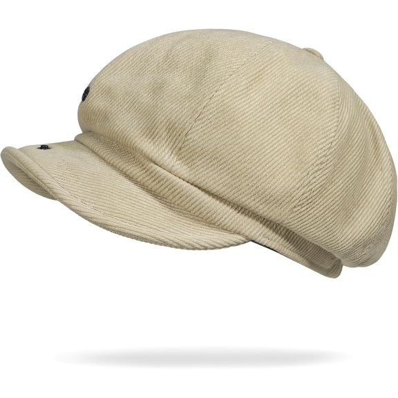 Men's Newsboy Cap with Snap Button Baker Boy Beret Hat for Women Golf Flat Caps Applejack  Collection Ivy Hats