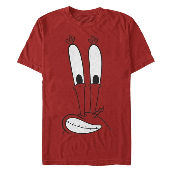 Men's SpongeBob SquarePants Mr. Krab Face Graphic T-Shirt