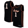 thumbnail image 1 of Men's Nike #1 Black Oklahoma State Cowboys  Replica Basketball Jersey, 1 of 3