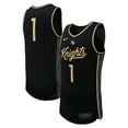 thumbnail image 1 of Men's Nike #1 Black UCF Knights Replica Basketball Jersey, 1 of 3