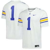 Men's Nike #1 White Cal Bears Alternate Game Football Jersey