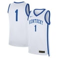 thumbnail image 1 of Men's Nike #1 White Kentucky Wildcats Home Replica Jersey, 1 of 3