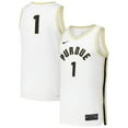 thumbnail image 1 of Men's Nike #1 White Purdue Boilermakers  Replica Basketball Jersey, 1 of 3
