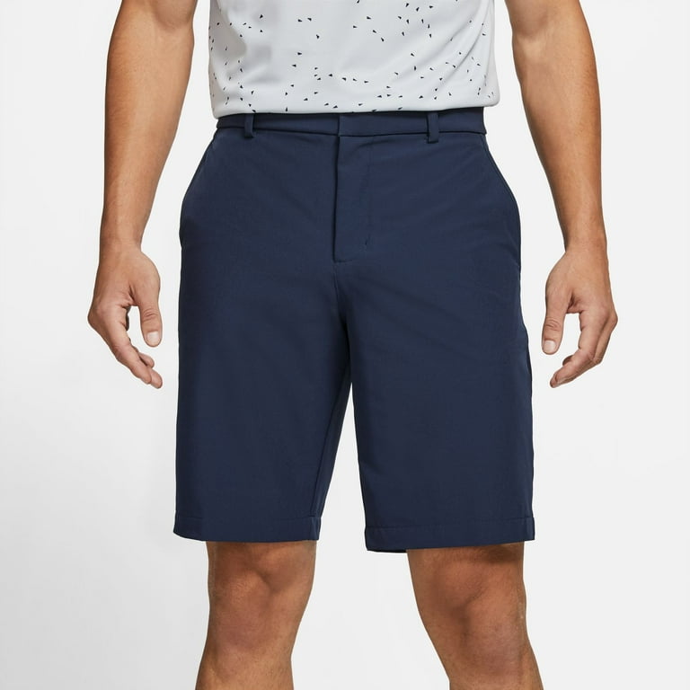 Men s Nike 10.5 Dri FIT Victory Golf Shorts Color Navy Size 40