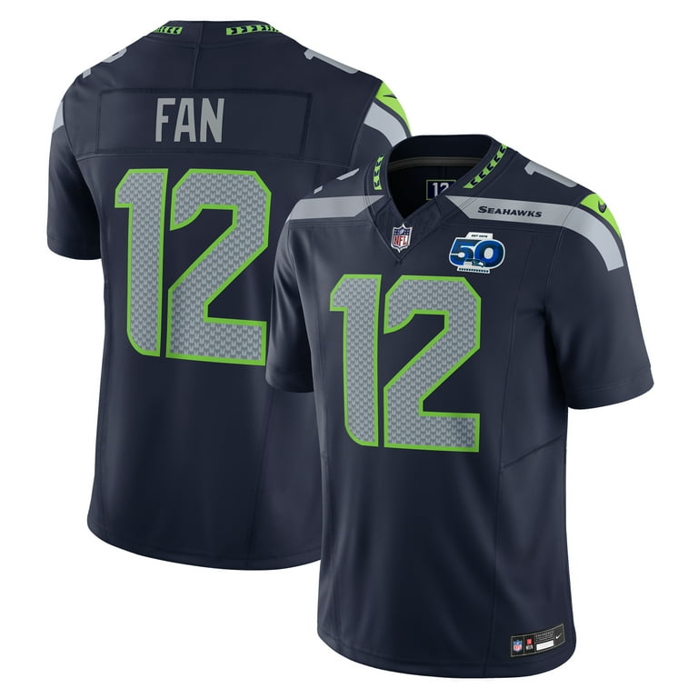 ナイキ NFL SEATTLE SEAHAWKS FAN 12番 ゲームシャツ Nike Seattle Seahawks 12 Fan Jersey Navy Size Small 12th Man