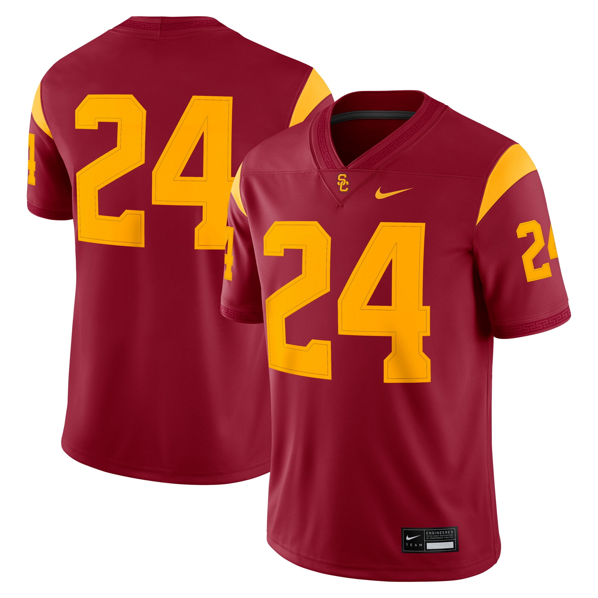 Men's Nike JuJu Smith-Schuster Cardinal USC Trojans Alumni Game