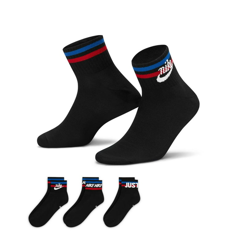Mens black nike ankle socks shop
