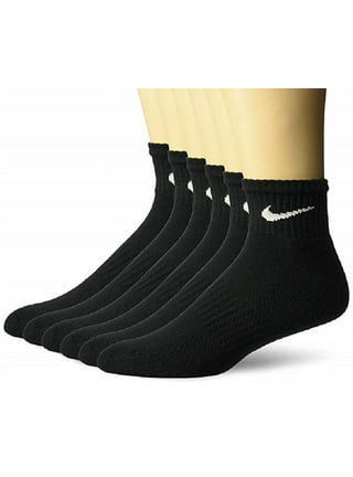 Black nike quarter socks online