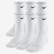 Mens Nike 6-Pack Everyday Cushioned Crew Training Socks Large Size