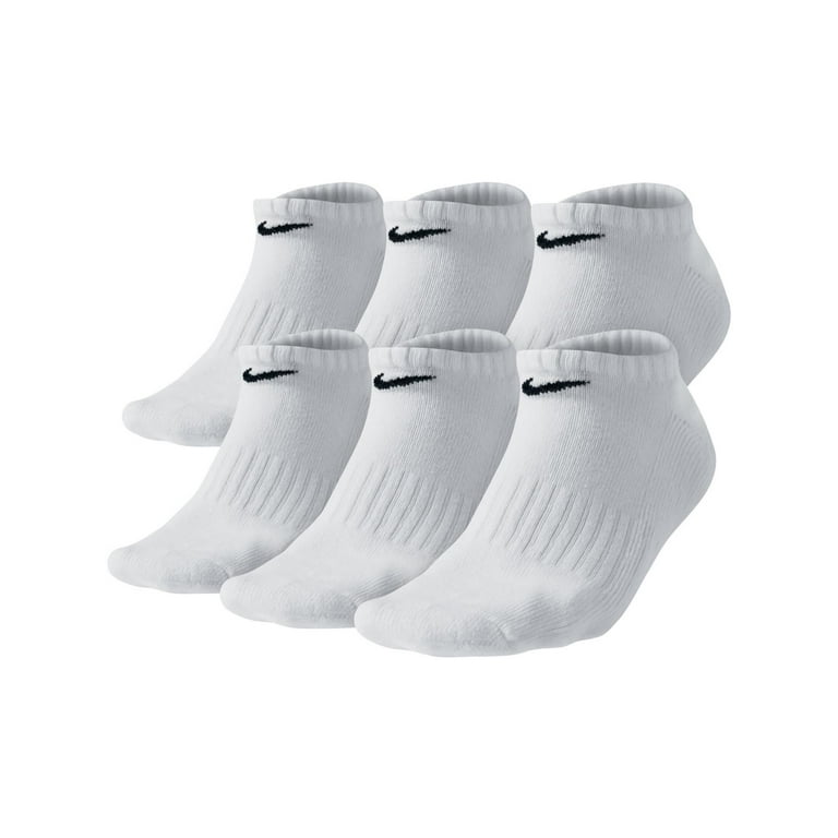 Nike Everyday Performance Men s Low Cut 6 Pack Athletic Socks 97 Cotton Walmart