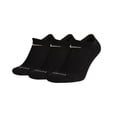 thumbnail image 1 of Nike Everyday Plus Cushion No Show Socks 3-Pair Pack Black/White XL (US Men's Shoe 12-15), 1 of 2