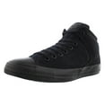 thumbnail image 1 of Converse Men's Street Canvas High Top Sneaker, Black/Black/Black, 10.5 M US, 1 of 4