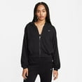 thumbnail image 1 of Women's Nike Sportswear Chill Terry Full-Zip Hoodie Color: Black Size: SMALL, 1 of 4