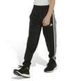 thumbnail image 1 of Boys 8-20 adidas Tricot Jogger Pants Color: Black Size: X LARGE, 1 of 4