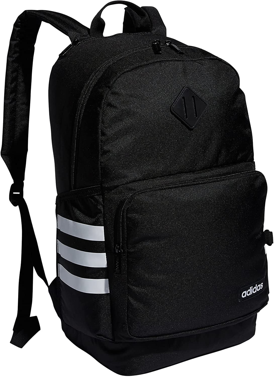 Adidas Unisex Black Classic 3S 4 16" Laptop Storage Backpack One Size $45
