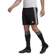 thumbnail image 1 of adidas Men's Squadra 21 Shorts, Black/White, X-Large, 1 of 4