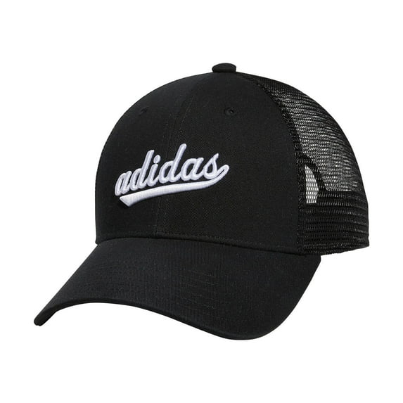 Women's adidas Mesh Trucker Hat Color: Blk Wht Size: N/A