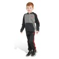 thumbnail image 1 of Toddler Boy adidas Melange Fleece Jacket & Pants Set Color: Charcoal Gray Size: 4T, 1 of 4